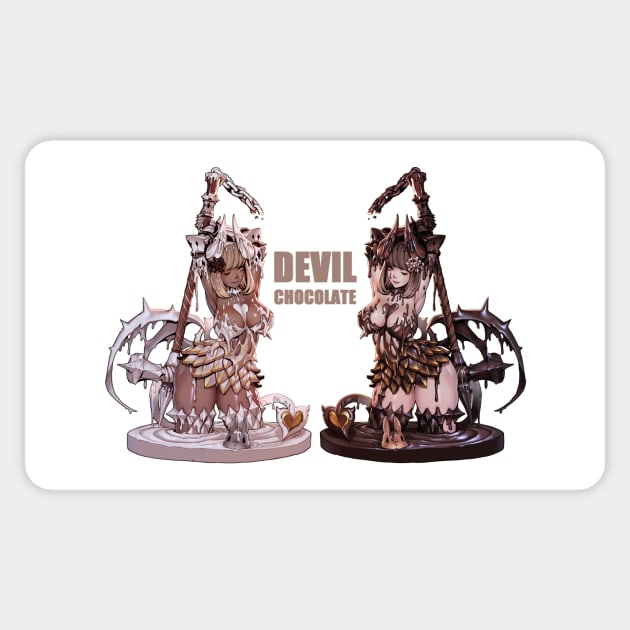 Devil Choco Sticker by Pan_Ren_Wei